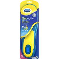 Scholls Wellness Co Dr. Scholl GEL ACTIVE EVERYDAY S 1 pair Cushion Insole Foot Care:Insoles If necessary, cut according to your shoe size or the guid blue