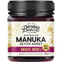 Barnes Naturals Australijos Manuka medus 250g MGO 400+