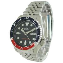 Seiko Automatic Divers 200M jubiliejinė apyrankė SKX009K2 vyriškas laikrodis tamsiai mėlyna spalva