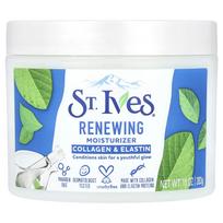Šv. Ives, drėkiklis, atnaujinantis, kolagenas ir elastinas, 283 g (10 uncijų) blue