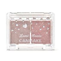 CANMAKE Lame Mania 2.7g Eyeshadow: 2-Color Pearl Shadow, All 2 Colors 02 Pink Poodle white