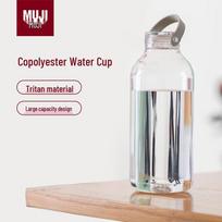 MUJI Tritan Sportinis vandens buteliukas gray