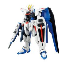 BANDAI SPIRITS HGCE 192 Mobile Suit Gundam SEED Freedom Gundam Scale Plastic Model Kit 1/144 Pre-Colored gray