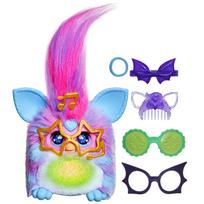 Hasbro Furby Vibes Blue Interactive Electric Plush for Boys and Ages G2383 Pink/Light Toy, Toy, Girls, 6+, (Authentic Product) purple