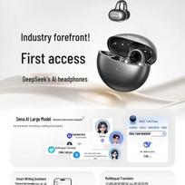 SANAG S6S Pro Ear-Clip Wireless Earbuds juoda