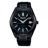 [Seiko laikrodis] Laikrodis Seiko Selection S Series Titanium Solar Radio SBTM343 Men's Black