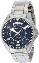Hamilton H64615135 Khaki Pilot Day Date Automatic sidabras
