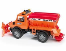 Bruder MB Unimog Snowplow BR02572 black
