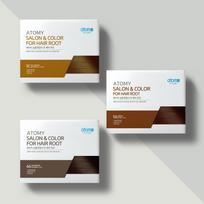 Salonas ir spalva plaukų šaknims 4 porcijos (1-as/2-as 50 ml) brown