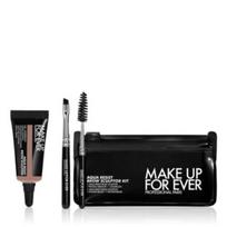 MAKE UP FOR EVER Aqua Resist Brow Sculptor Kit Selection-25 Medium Ash black