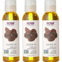 Now Foods Jojoba Oil Pure Moisturizing, 118ml, 3 units brown