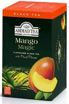 Ahmad Tea Mango Tea Bags, 20 Tea Bags x 2 [AHMAD TEA, British Brand, Individually Wrapped] red