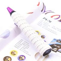 Badminton Racket Keel Grip Tape white
