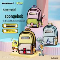 Kawasaki SpongeBob Collaboration Badminton Backpack C8163 blue