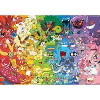 1000 dalių dėlionė - Pokemon Spalvingi Pokemonai, populiari korėjietiška dėlionė blue