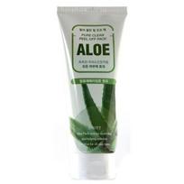 E-Coat Women’s Peel Off Pack Aloe Pure Clean Moisture, 1 pack gray