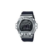 Casio All Metal Series-Three Eyes Metal Case Quartz Movement Resin Strap Japanese and Korean Watch Men's Watch Black Dial GM-6900-1PR juoda