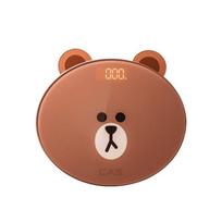 Cass Line Friends Brown Friends skaitmeninė skalė, ruda, LINE FRIENDS-S1 (Brown & Friends skalė)