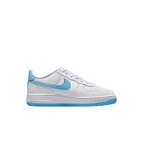 Nike Air Force 1 GS Balti Vandens Ženklo Mėlyni Vaikų Sportbačiai FV5948-107 36 white