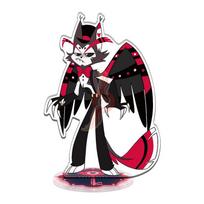 Hazbin viešbutis 2: Pragaro užeiga Anime akrilinis stovas Medium Standee Seamless Inner Print Average 15.5CM