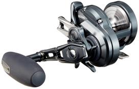 SHIMANO Masalinis ritės ritinėlis Dvigubas velenas Ocean Jigger F Custom 1500HG Žvejyba dugne Raudonoji jūrų karšis Vėliavūodegis Šakninė žuvis (Teisingai) juoda