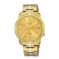 Seiko 5 SNKK76K1 Men's Watch Automatic Gold beige