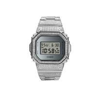 CASIO Unisex G-SQUAD Series Gray Watch DW-5600FF-8JF- Small Block Silver Dial gray