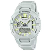 Casio G-Shock 200M Waterproof Quartz Movement Resin Strap Watch Men watches White GBA950-7A White Dial gray