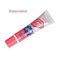 Lipstick Set Lip Gloss Pigment Base Plumper Makeup Glitter Mineral Oil Clear Peel Off Liquid Lipstick, Watermelon white