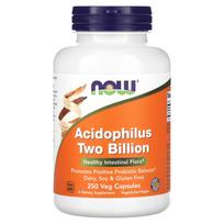 NOW Foods, 2 billion acidophilus, 250 veggie capsules