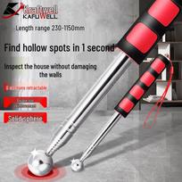 Kraft Welle Stainless Steel Telescopic Tile Inspection Hammer gray