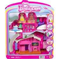 Barbie Mini BarbieLand Bundle 2 Holiday Dolls 3 Snow Play Sets 3 1.5-inch Dolls
