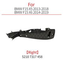 For BMW F15 F16 Car Front Left Right Seat Side Support Frame Panel Bracket Cover Accessory For X5 X6 2014- 52107317459 Right black