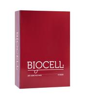 Stangrinanti lakštinė veido kaukė BIOCELL, 10 vnt