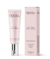 Naktinis veido kremas nuo raukšlių su peptidais ir ceramidais – BIOCELL Anti-Aging Night Cream | 50 ml