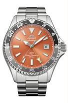 ORIENT Mako GMT Automatic Mechanical Watch Men Orange RN-BC0004Y