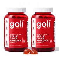 Apple Cider Vinegar Gummy Vitamins, Nutritional Supplement, 60 Count 2 PACK