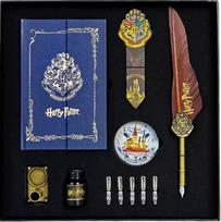 Harry Potter Vaško Antspaudų Rinkinys Dovanų Dėžutė Oficialus Prekės ženklas su Plunksna Fontaniniu Rašikliu Magiškas Vintažinis Antspaudų Rinkinys 28.5*28.5*4.5 ruda