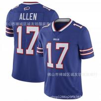 Buffalo Bills 17 Josh Allen Football Jersey Mens Sports Training Game Shirt Blue XXXL