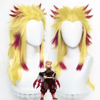 Kamado Tanjiro, Agatsuma Zenitsu, Kanroji Mitsuri, Tomioka Giyu, Tokito Muichiro Halloween Anime Character Cosplay Wigs Wigs only white