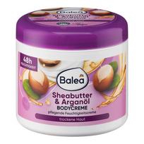 Balea kūno kremas su taukmedžio sviestu ir argano aliejumi 500 ml pink