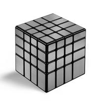 Sengso Mirror Cube 2X2 3X3 4X4 Magic Tower High-Reflectivity Puzzle Toy - Birthday Gift For Adults & Children'S Logic Training gray