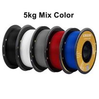 KINGROON PETG 3D Printer Filament 1.75mm 5KG 10KG Mix Color 3D Printing Material 1kg/roll PETG Plastic For FDM 3D Printer