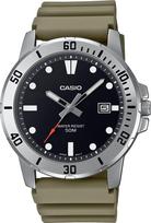 CASIO Standard Analog Quartz Watch Military Olive Overseas Model [Casio] Men's MTP-VD01-3EV gray