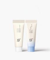 [Beauty of Joseon] Rice Sunscreen Duo - Original & Aqua Fresh SPF50+ PA++++ Travel Kit (2x10ml) white