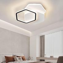 UOSU Modern Minimalist Hexagon LED Ceiling Light white