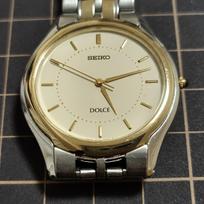 SEIKO Seiko Dolce Quartz Watch [Working Condition] 8J41-6030 Men's/Boys'/Ladies' (Management K26) beige