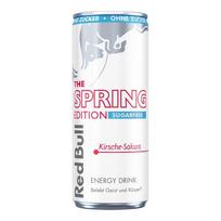 Red Bull Pavasario Edition Vyšnia-Sakura Be Cukraus 250ml 1 skardinė