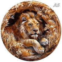 3D Cave Cute Owl Hedgehog Wooden Jigsaw Puzzle A Unique Adult Stress Relief Gift Decorative Art Painting For Kids Toys Gift