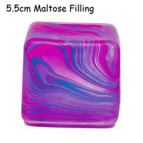 Schylling Needoh Nice Cube Maltose Rhyolite Swirl Solid Mixed Colors Non-Toxic Squeeze Relief Pressure Relax Heal Fingertip Toy